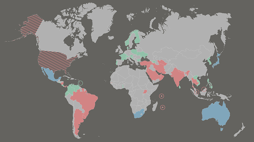 Quelles sont les interdictions de vapoter dans le monde ?